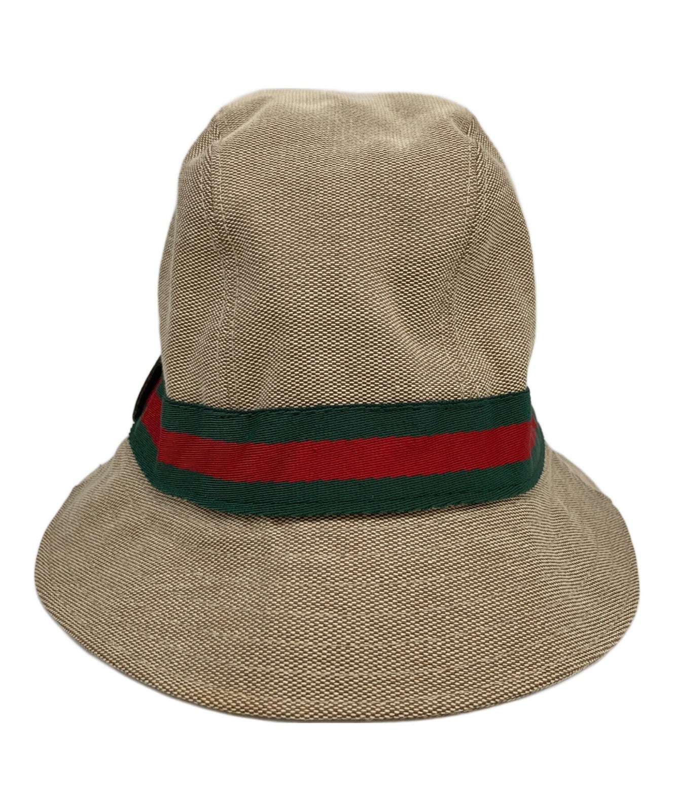 Gucci Bucket Hat Sherry Line Beige Unisex Authentic