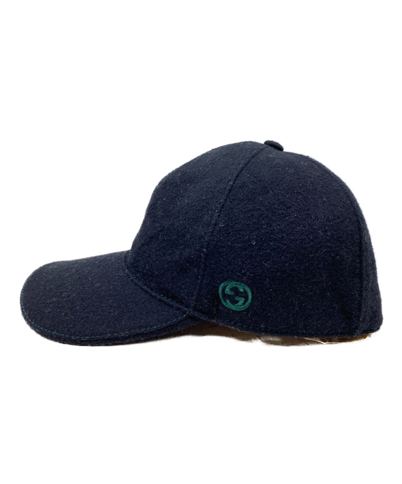 Gucci Hat Cap Baseball Cap GG Black Unisex Authentic