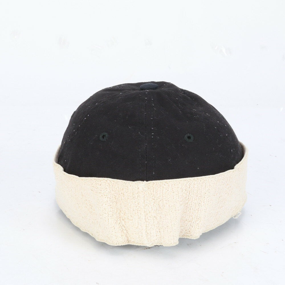 Gucci Hat Cap Baseball Cap Logo Headband Black Beige Unisex Size L Authentic