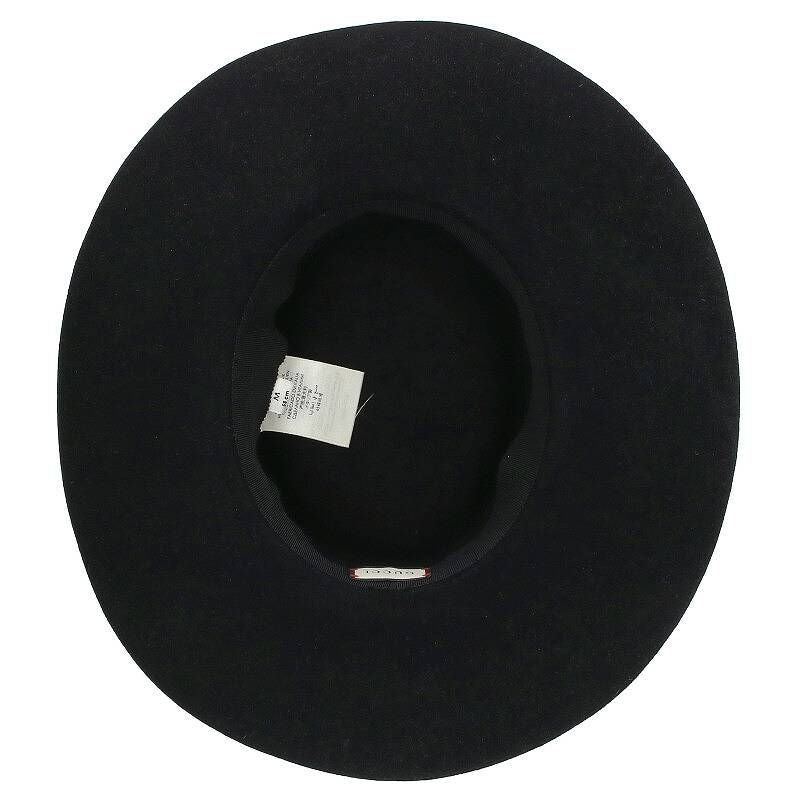 Gucci Ribbon Brim Hat GG Black Men's Authentic