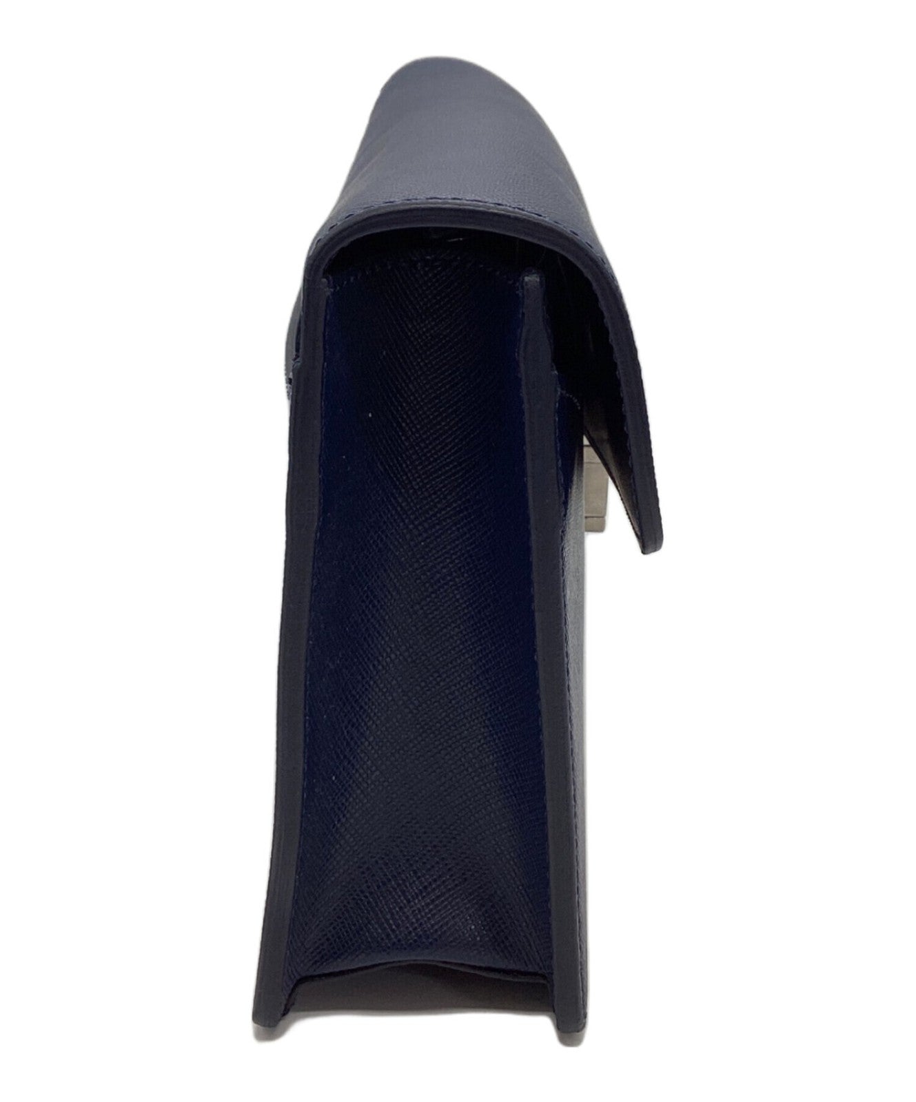 Montblanc Clutch Bag Second Bag Navy Authentic