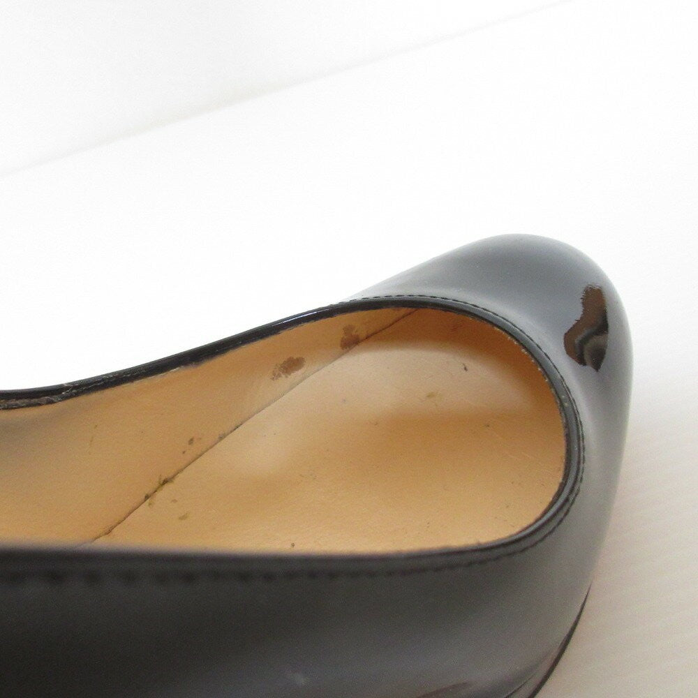 Christian Louboutin Shoes Pumps Heel EU 36 US 6 Black Authentic