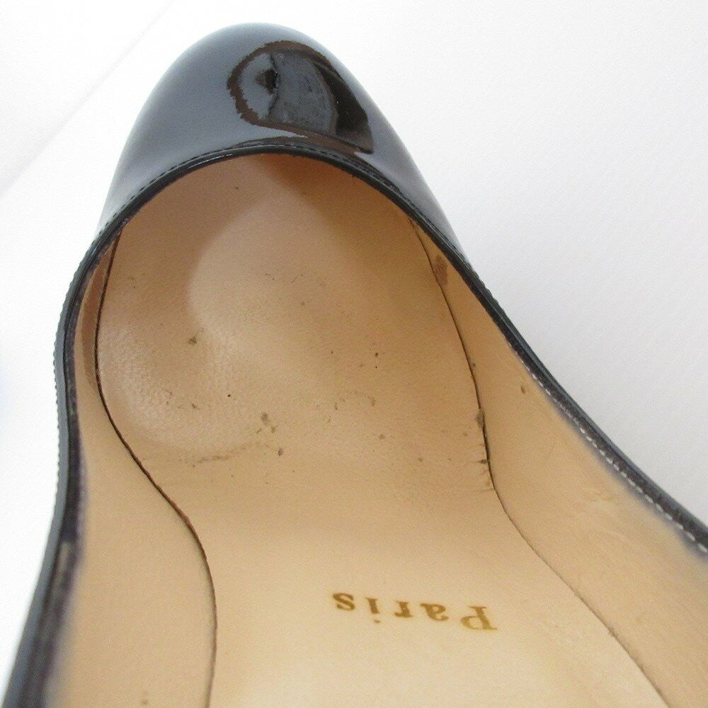 Christian Louboutin Shoes Pumps Heel EU 36 US 6 Black Authentic