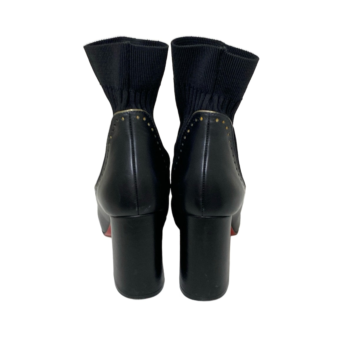 Christian Louboutin Short Boots Shoes EU 36 US 6 Black Authentic