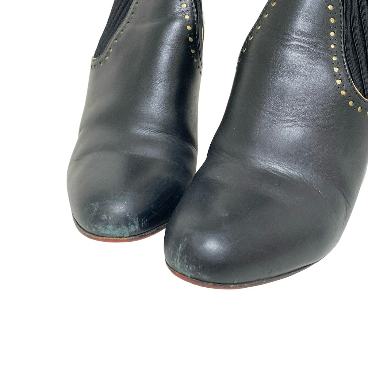 Christian Louboutin Short Boots Shoes EU 36 US 6 Black Authentic