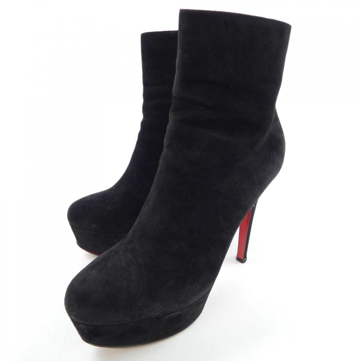 Christian Louboutin Boots Shoes EU 35.5 US 5.5 Black Authentic