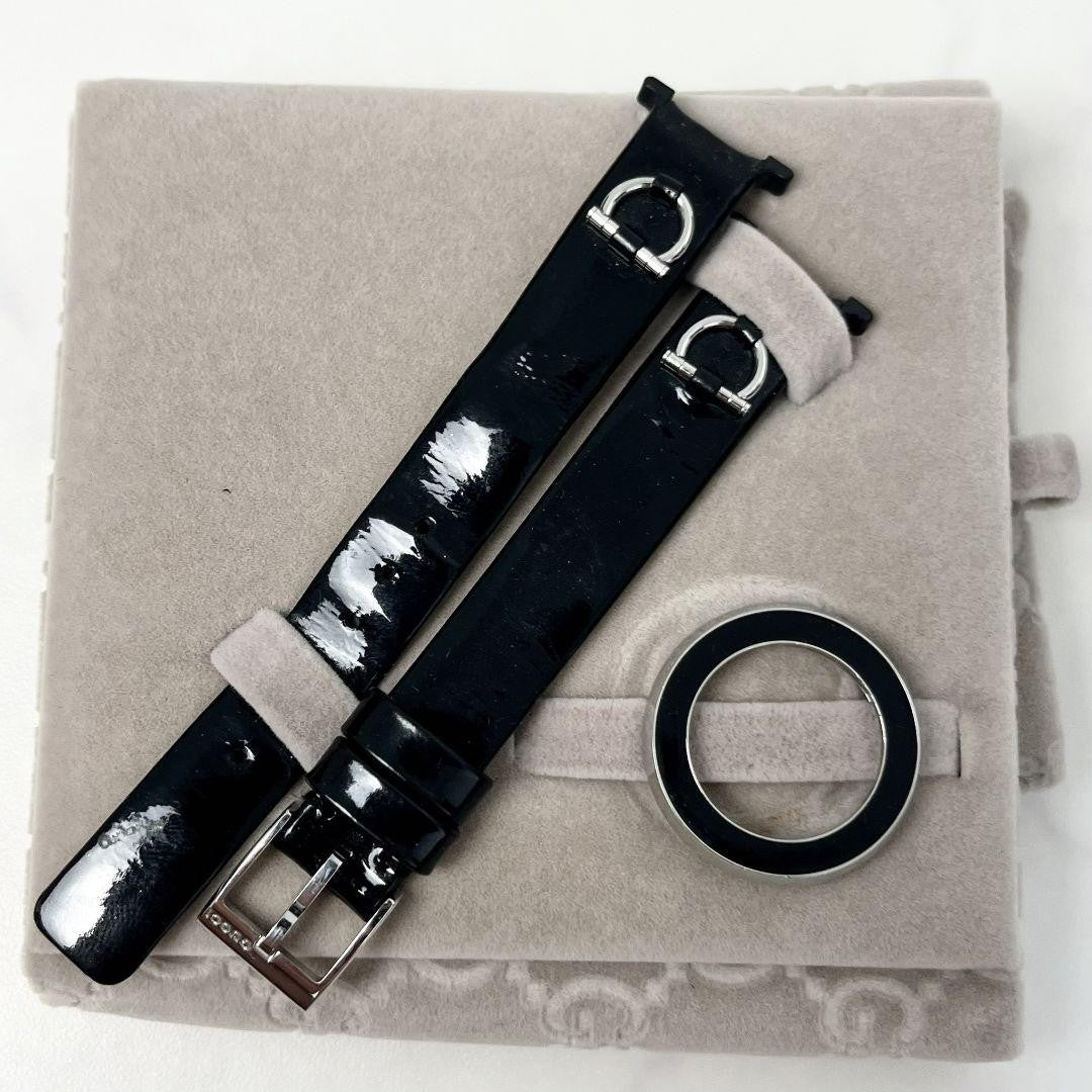 GUCCI 129.5 Quartz Watch Wristwatch Sherry Line Silver Women's Authentic