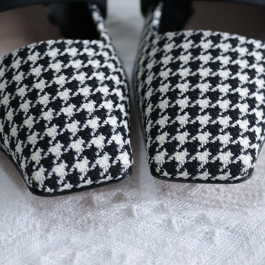 Christian Dior Shoes Pumps Heel Roger Vivier EU 35.5 US 5.5 Black White Auth