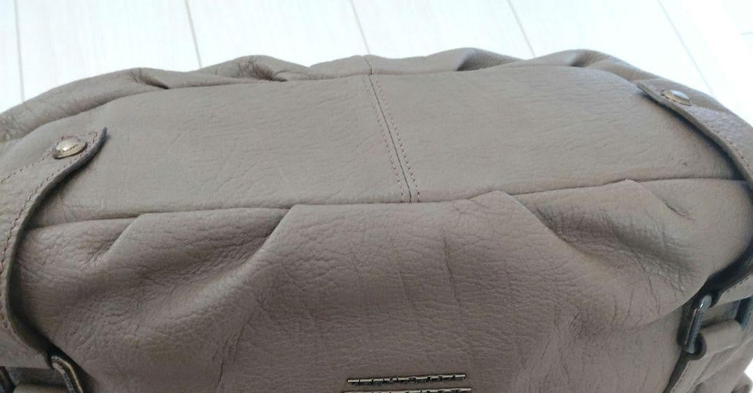 BURBERRY BLUE LABEL Shoulder Bag Purse Beige Authentic