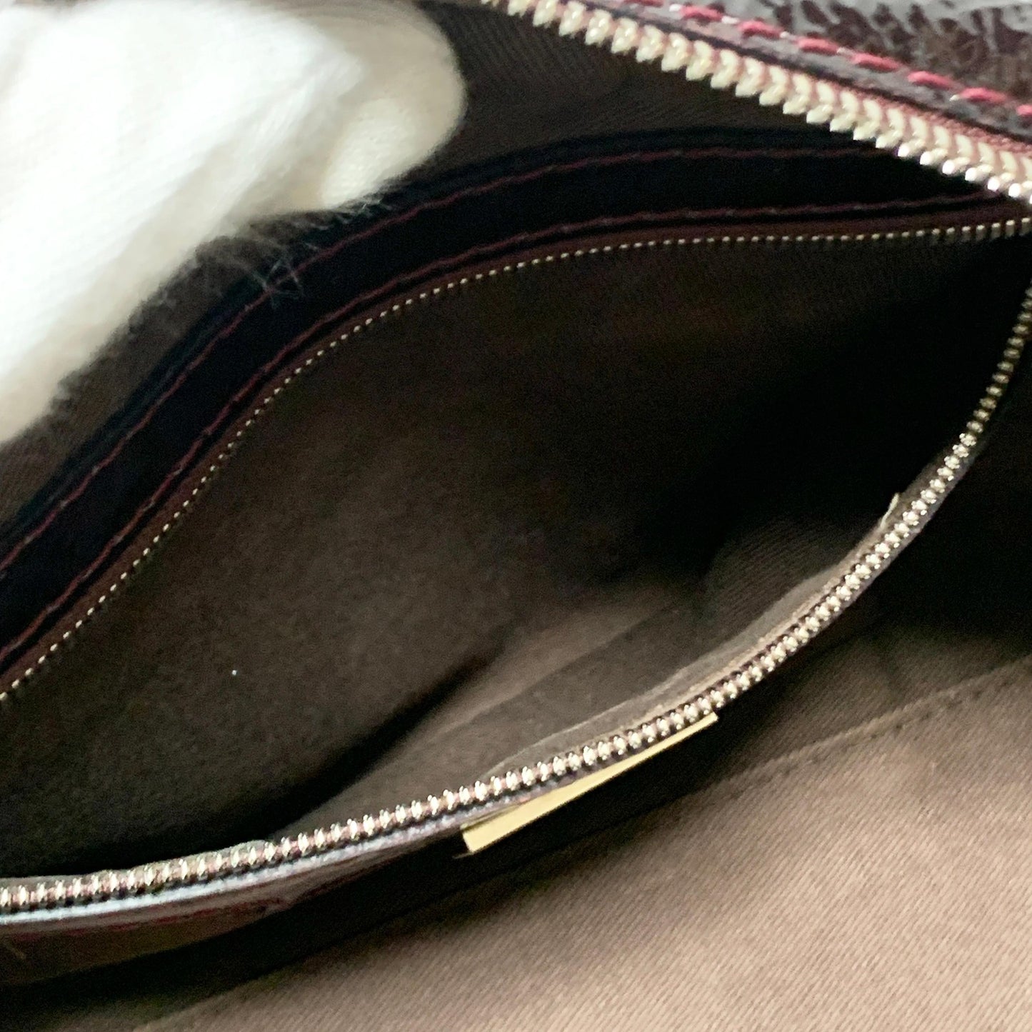 LOEWE Bag Amazona Anagram Patent Handbag Tote Purse Patent Used Women's Auth