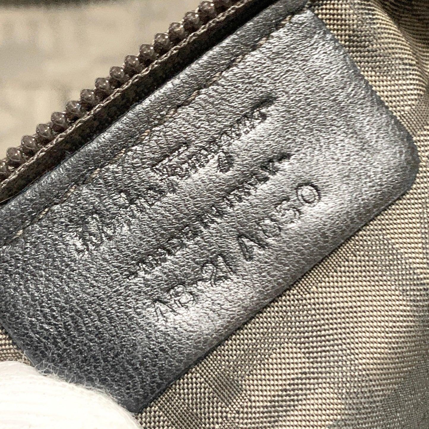 Salvatore Ferragamo Bag Gancini Hand Tote Purse Leather Black Silver Authentic