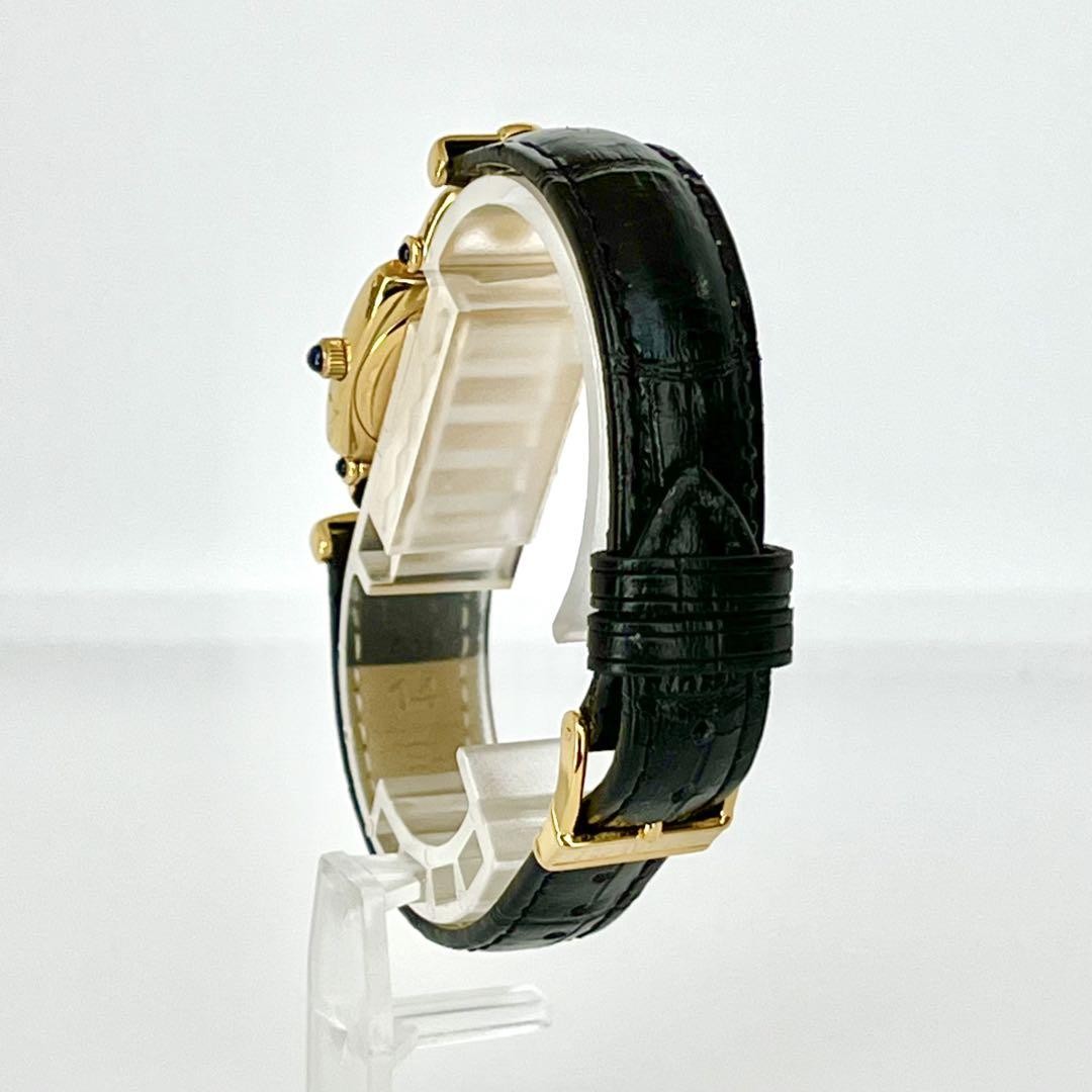 GUCCI 6300L Quartz Watch Wristwatch Gold Women's Authentic