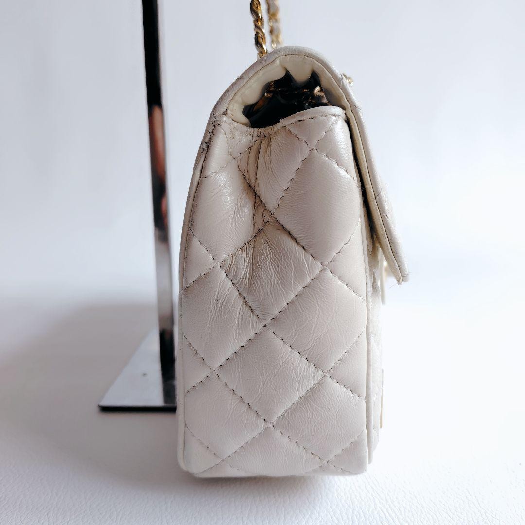 GIVENCHY Shoulder Bag Purse Chain 4G Leather Authentic