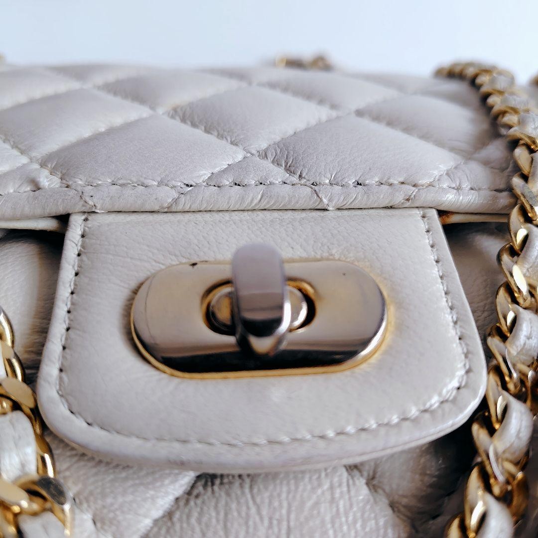 GIVENCHY Shoulder Bag Purse Chain 4G Leather Authentic
