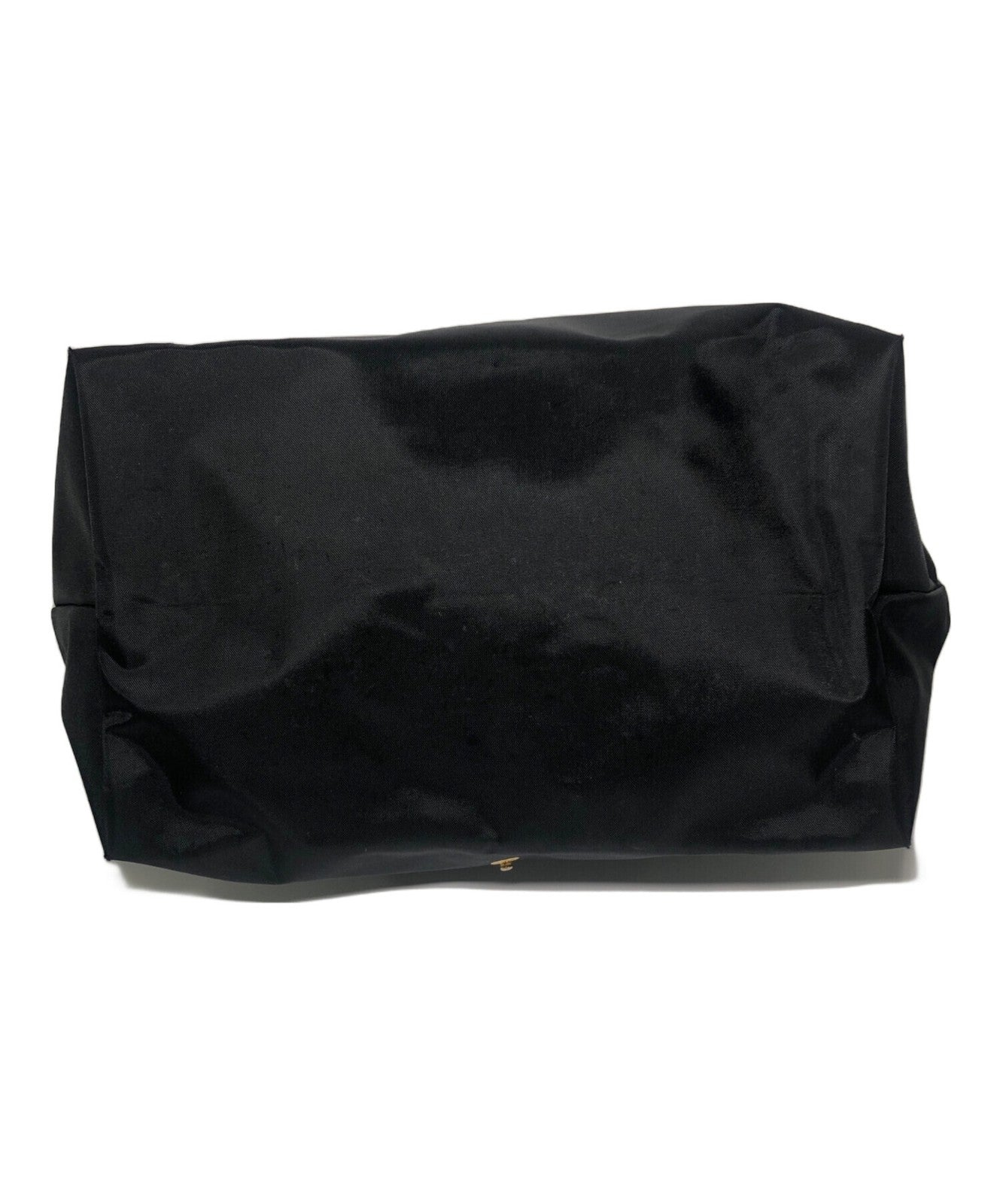 Longchamp Hand Bag Tote Purse Le Pliage Black Brown Authentic