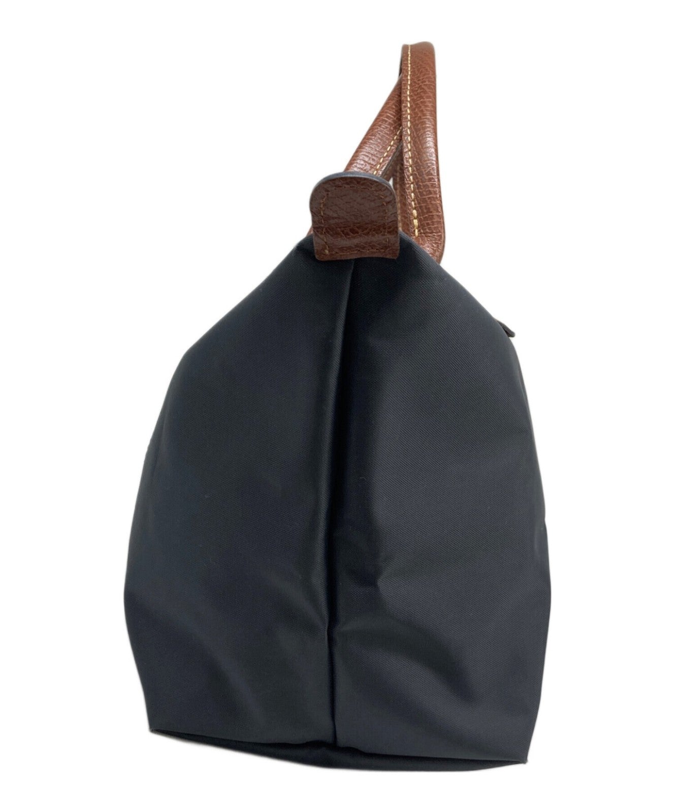 Longchamp Hand Bag Tote Purse Le Pliage Navy Authentic