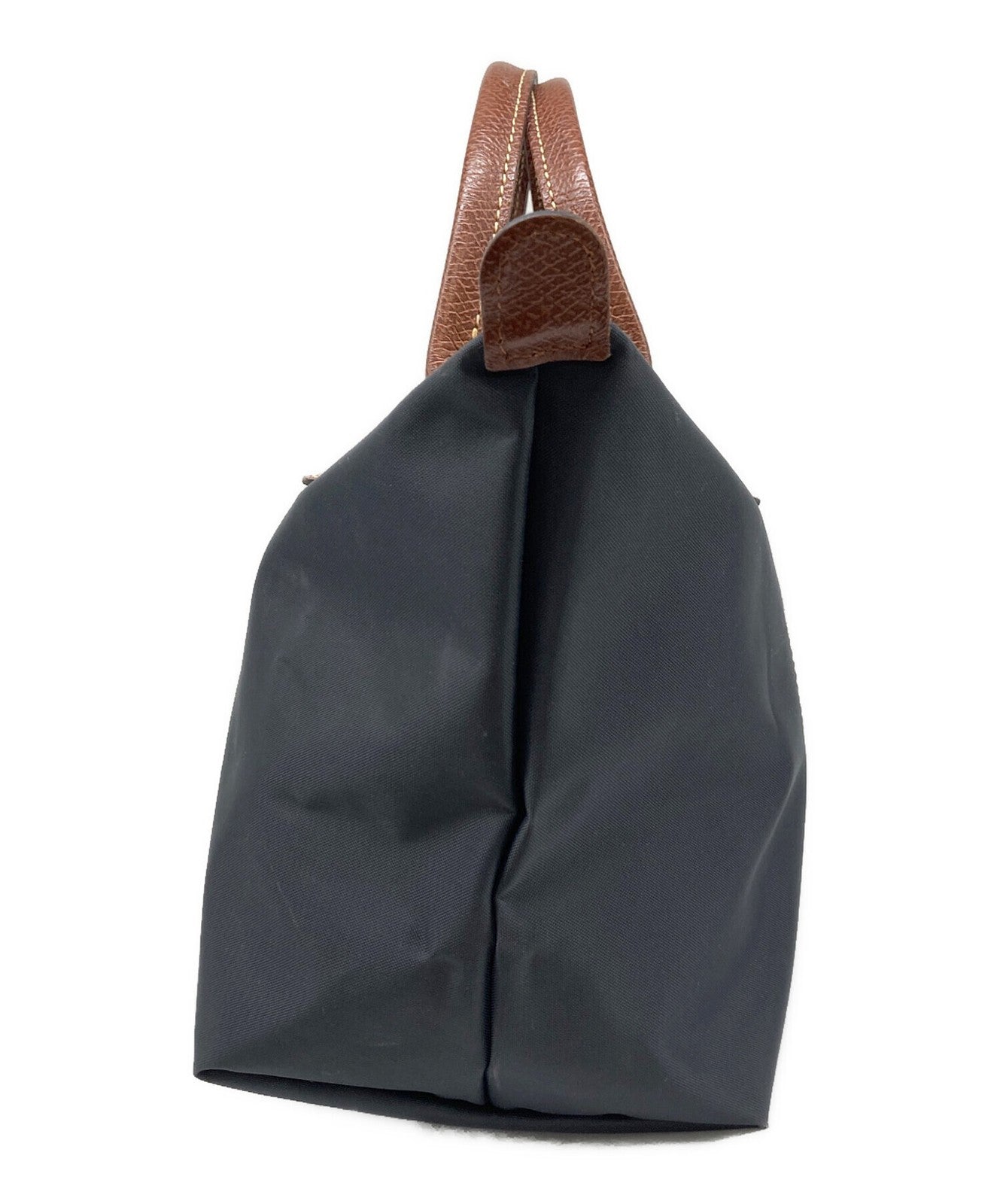Longchamp Hand Bag Tote Purse Le Pliage Navy Authentic