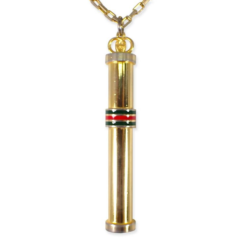 GUCCI Necklace Pendant Perfume bottle Silver 925 Women Accessory Authentic