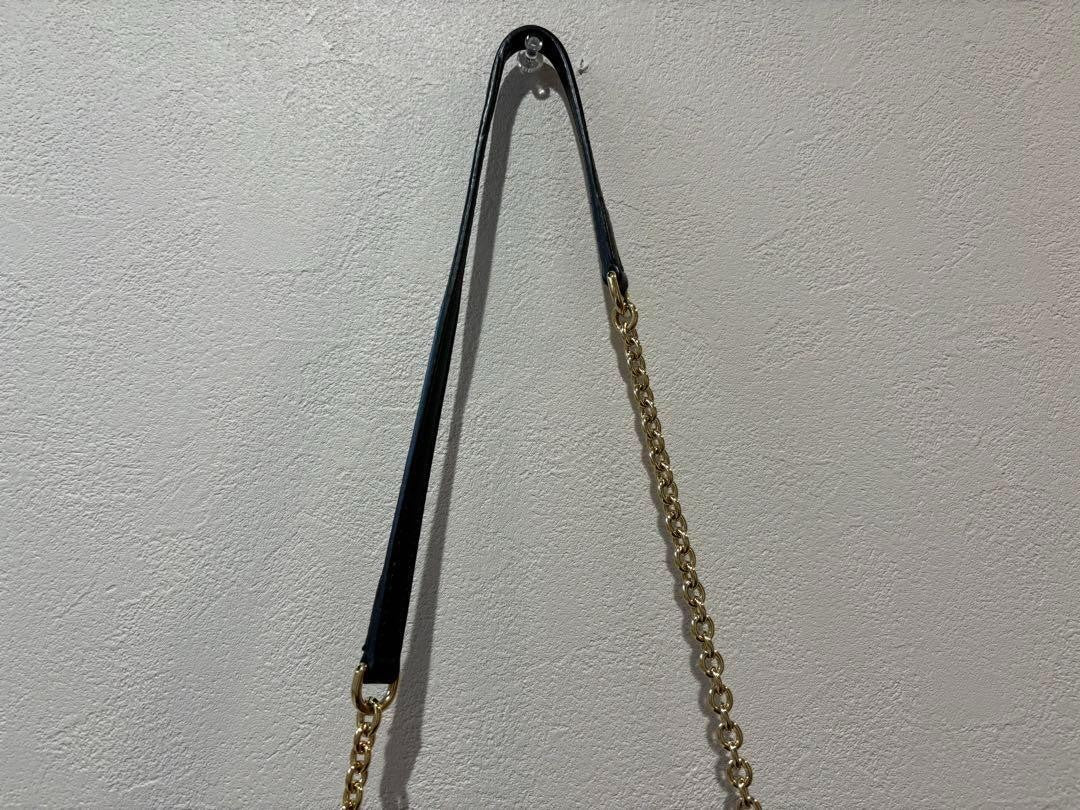 Dolce & Gabbana Shoulder Bag Purse 2way Leopard Black Authentic