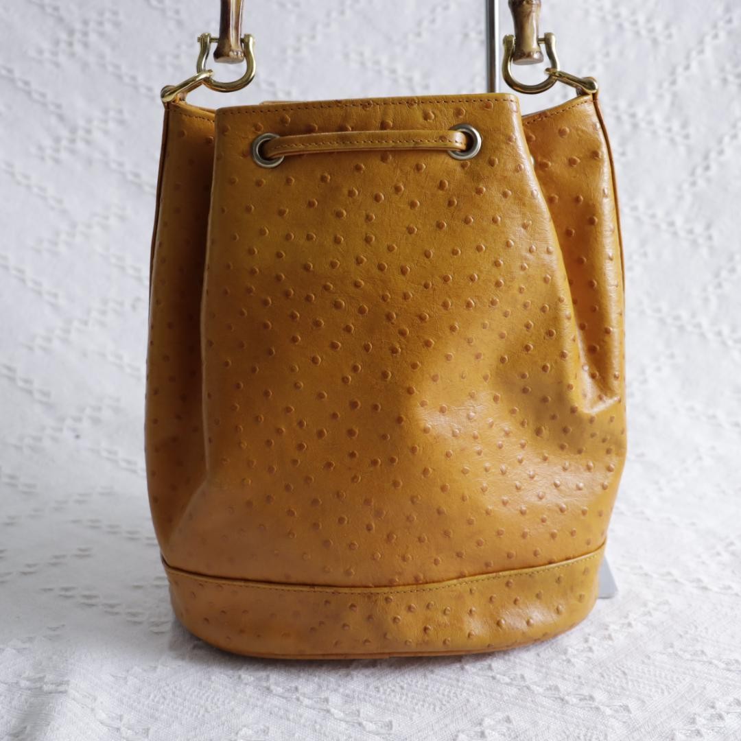 VALENTINO CHRISTY Hand Bag Tote Purse Leather Camel Brown Authentic