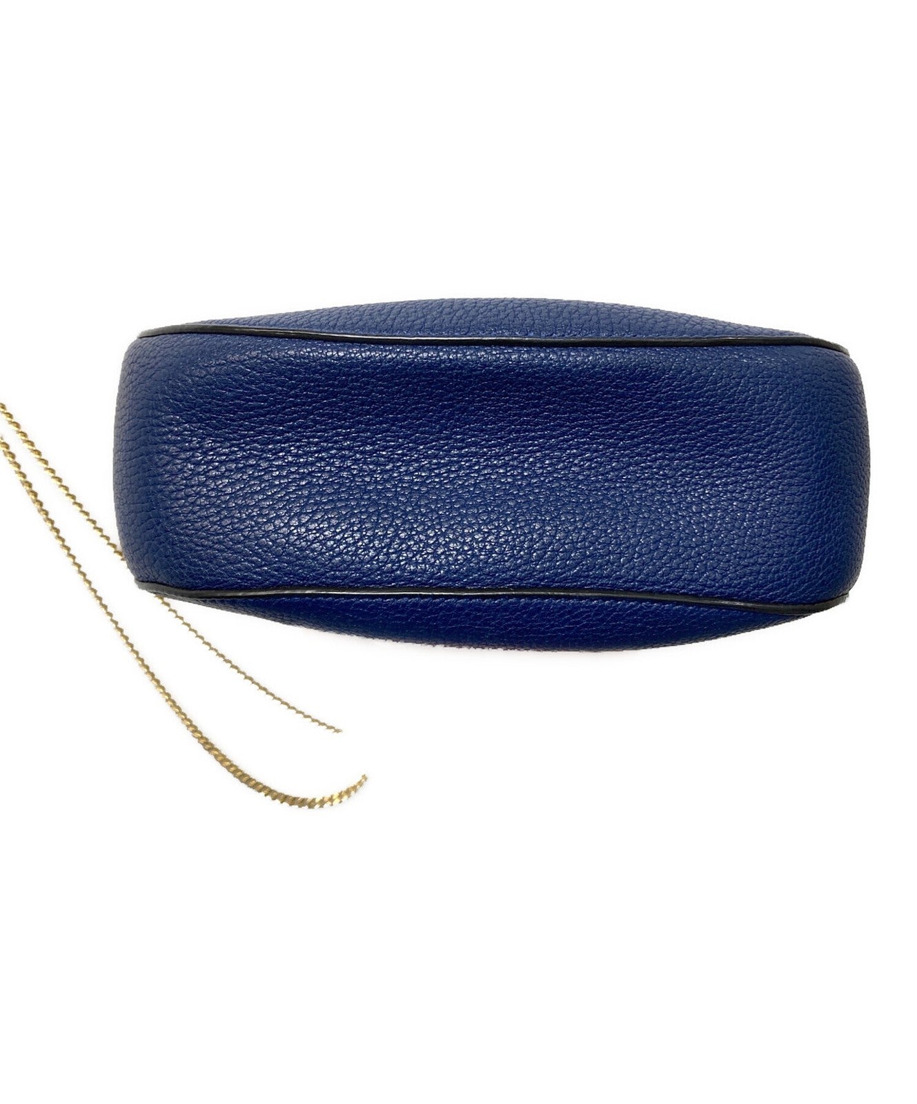 Chloe Shoulder Bag Purse DREW Navy Authentic