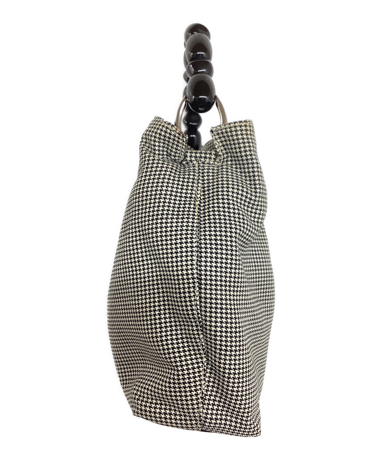Christian Dior Hand Bag Tote Purse Gray Authentic