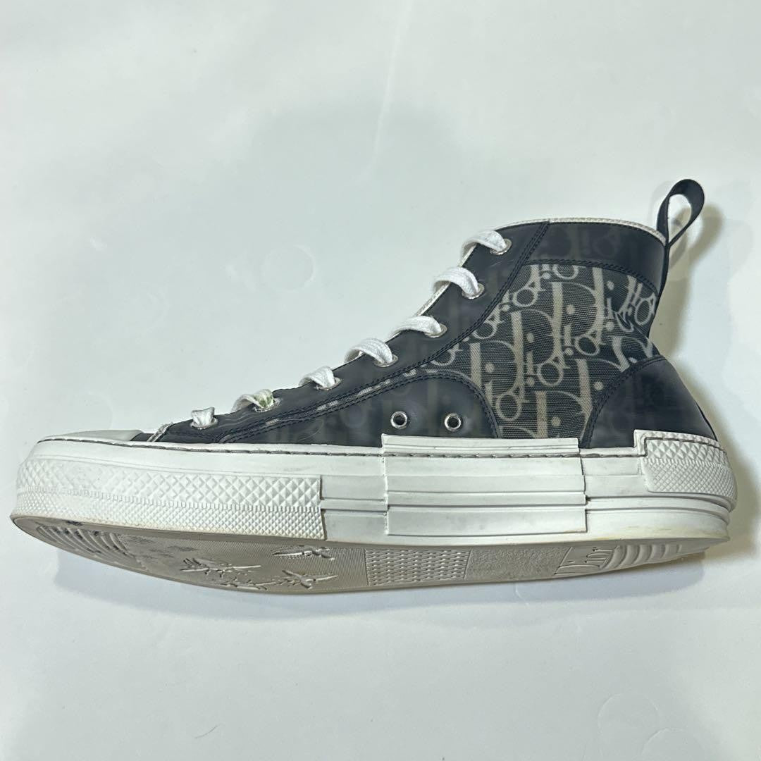 Christian Dior Sneakers Shoes High-cut Oblique EU 42 US 9 Authentic