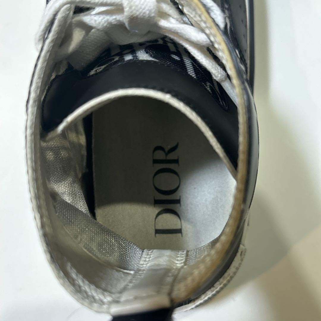 Christian Dior Sneakers Shoes High-cut Oblique EU 42 US 9 Authentic