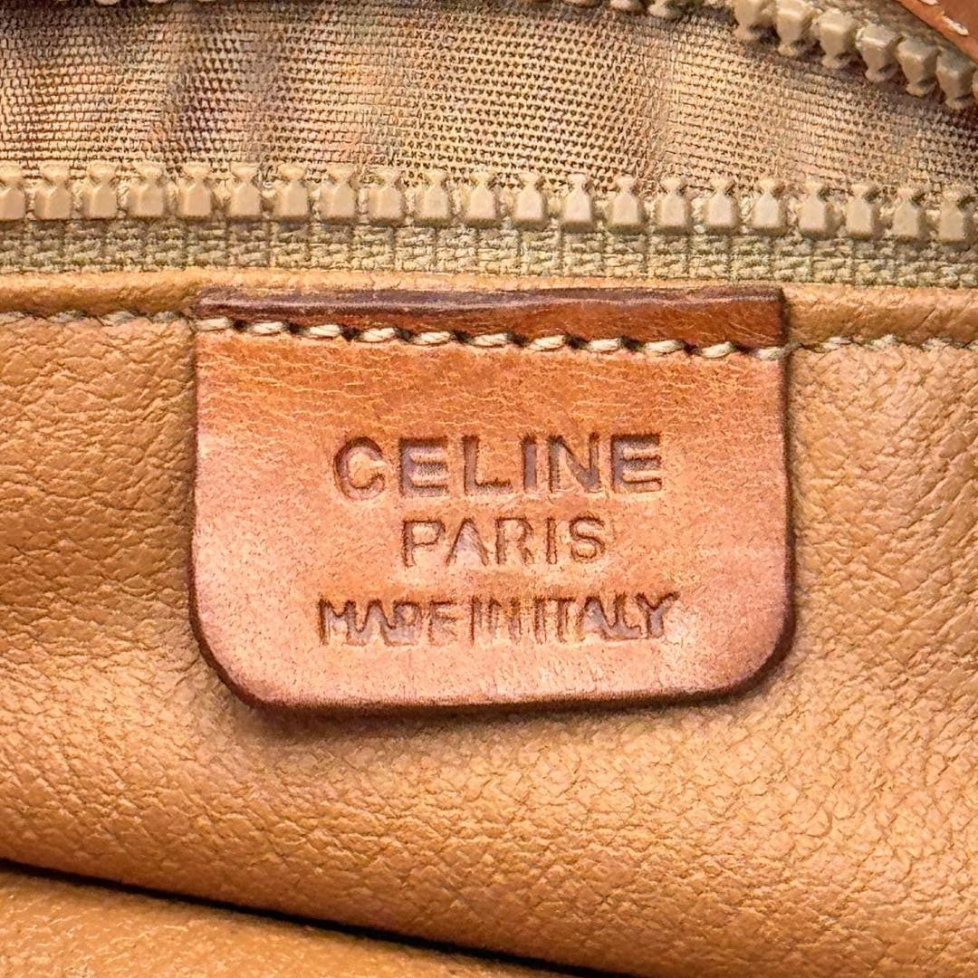 CELINE Macadam Purse Gancini bucket shoulder bag Leather PVC Used Unisex
