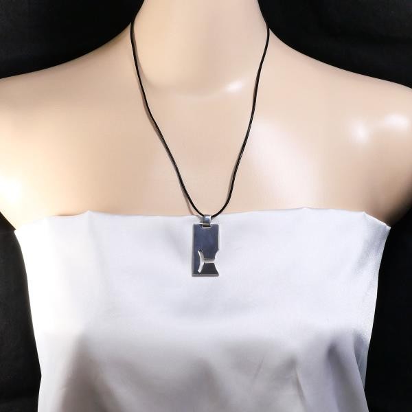 GUCCI Necklace Pendant Silver Women Accessory Authentic