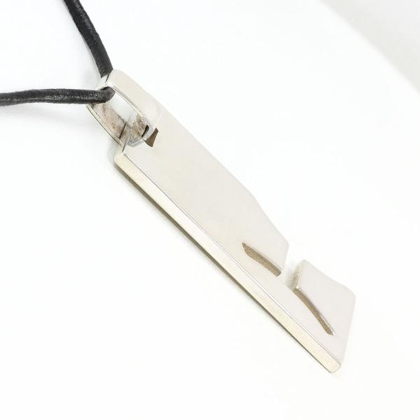 GUCCI Necklace Pendant Silver Women Accessory Authentic
