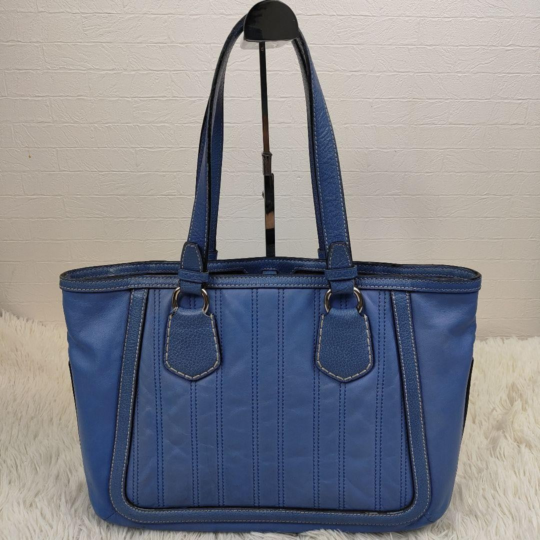 CELINE Hand Bag Tote Purse Horse carriage Leather Authentic