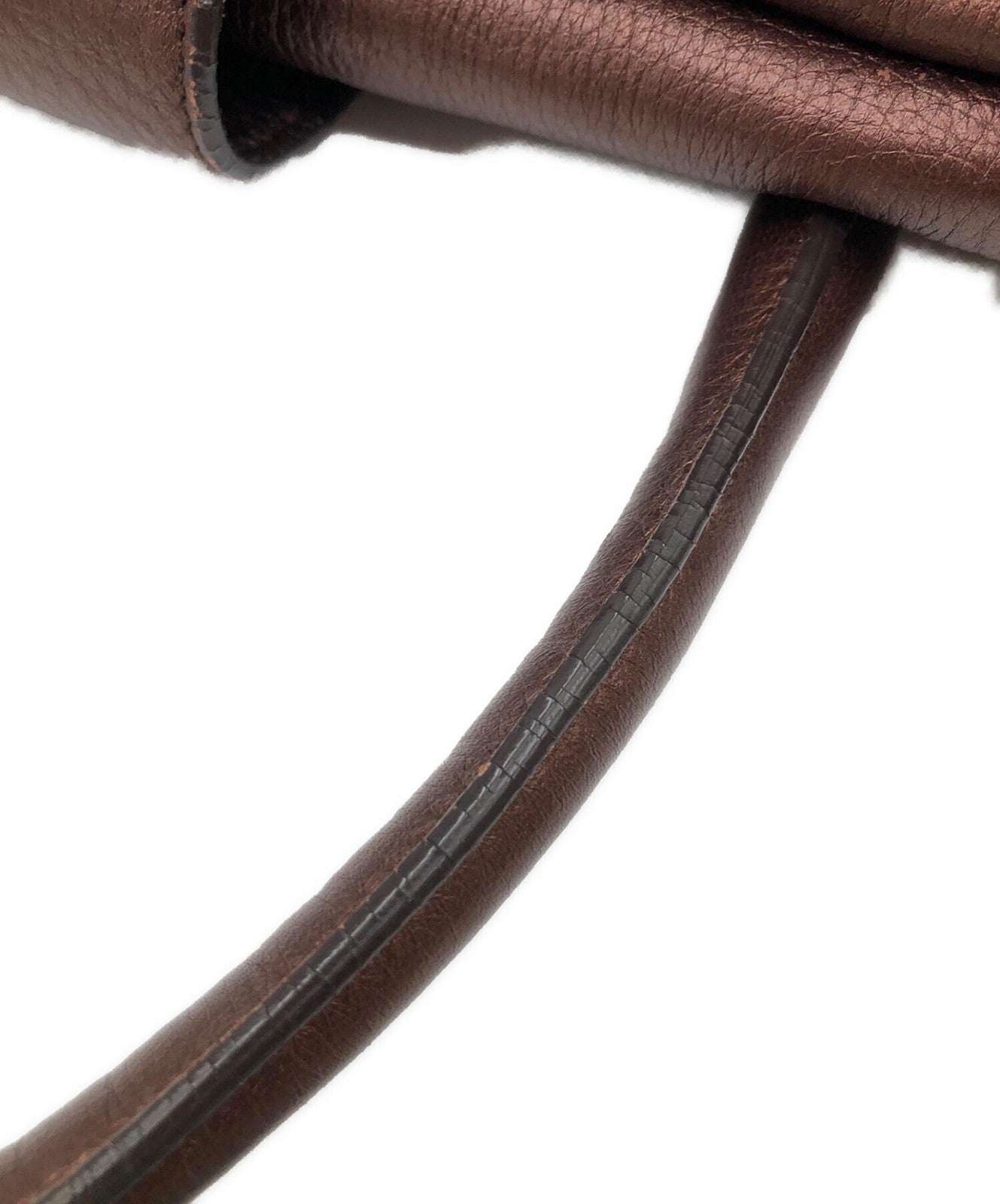 Salvatore Ferragamo Hand Bag Tote Purse Brown Authentic