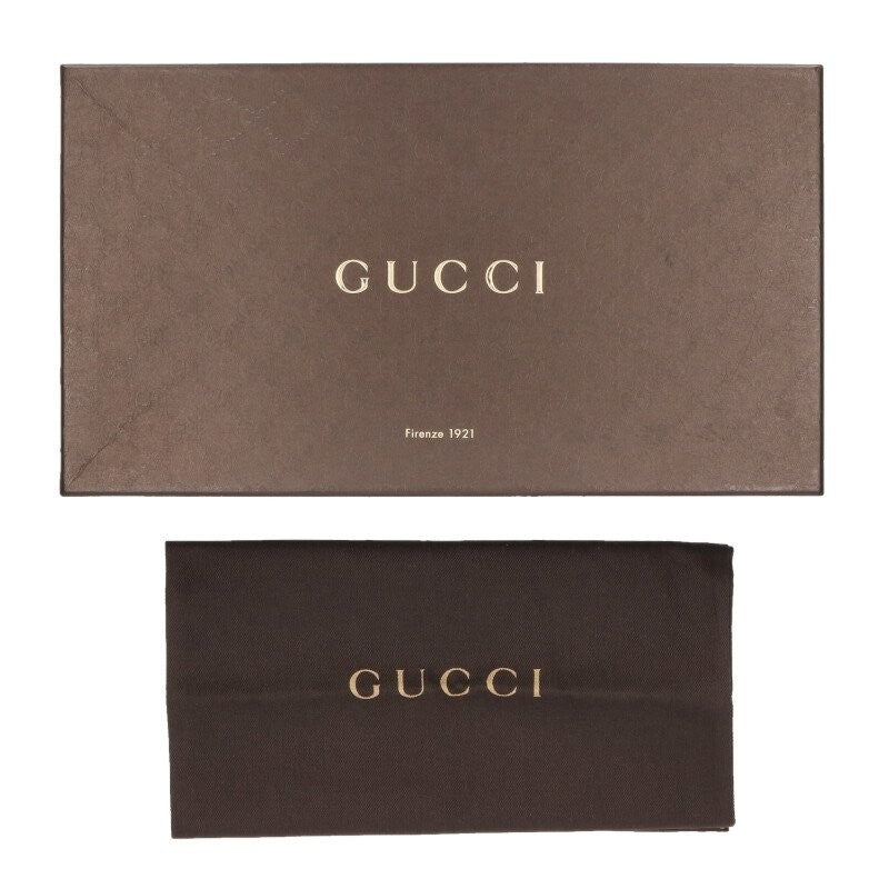 GUCCI Loafers Shoes Lace-up EU 41 US 7.5 Leather Dark Brown Authentic