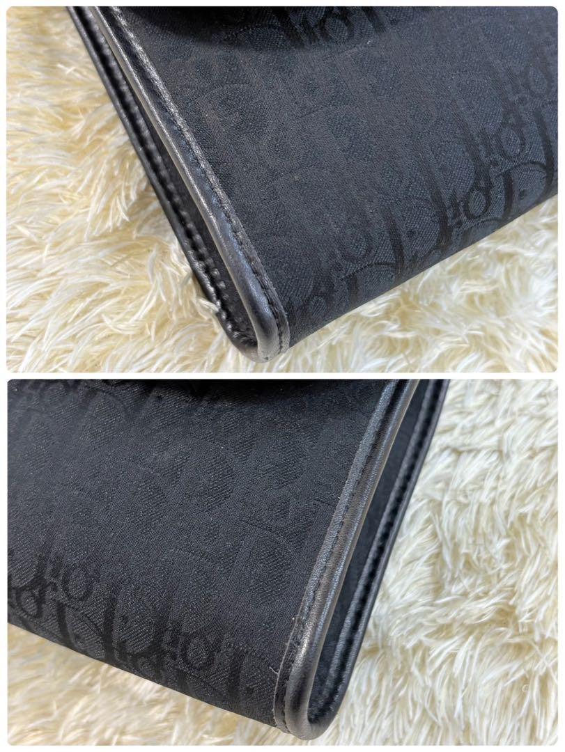 Christian Dior Shoulder Bag Purse 3way Trotter Logo Authentic