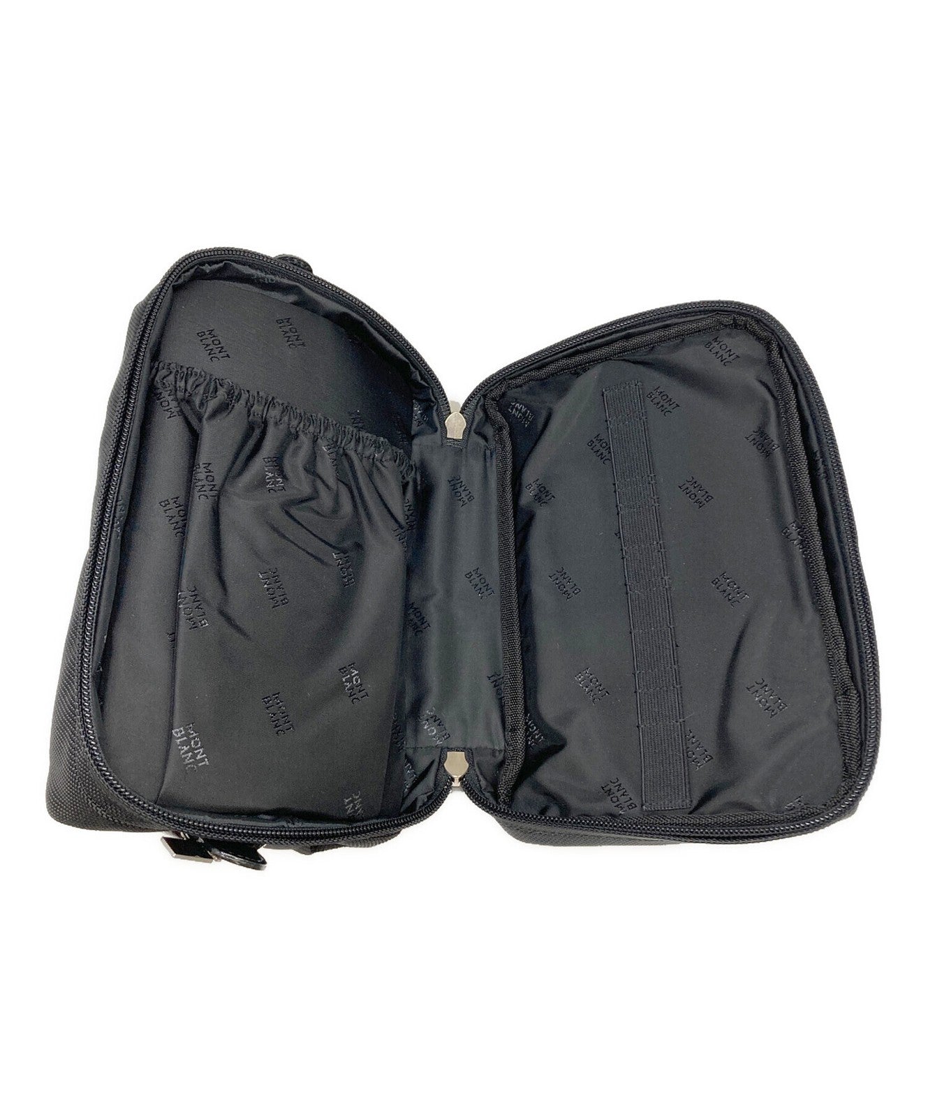 Montblanc Clutch Bag Second Bag Black Authentic