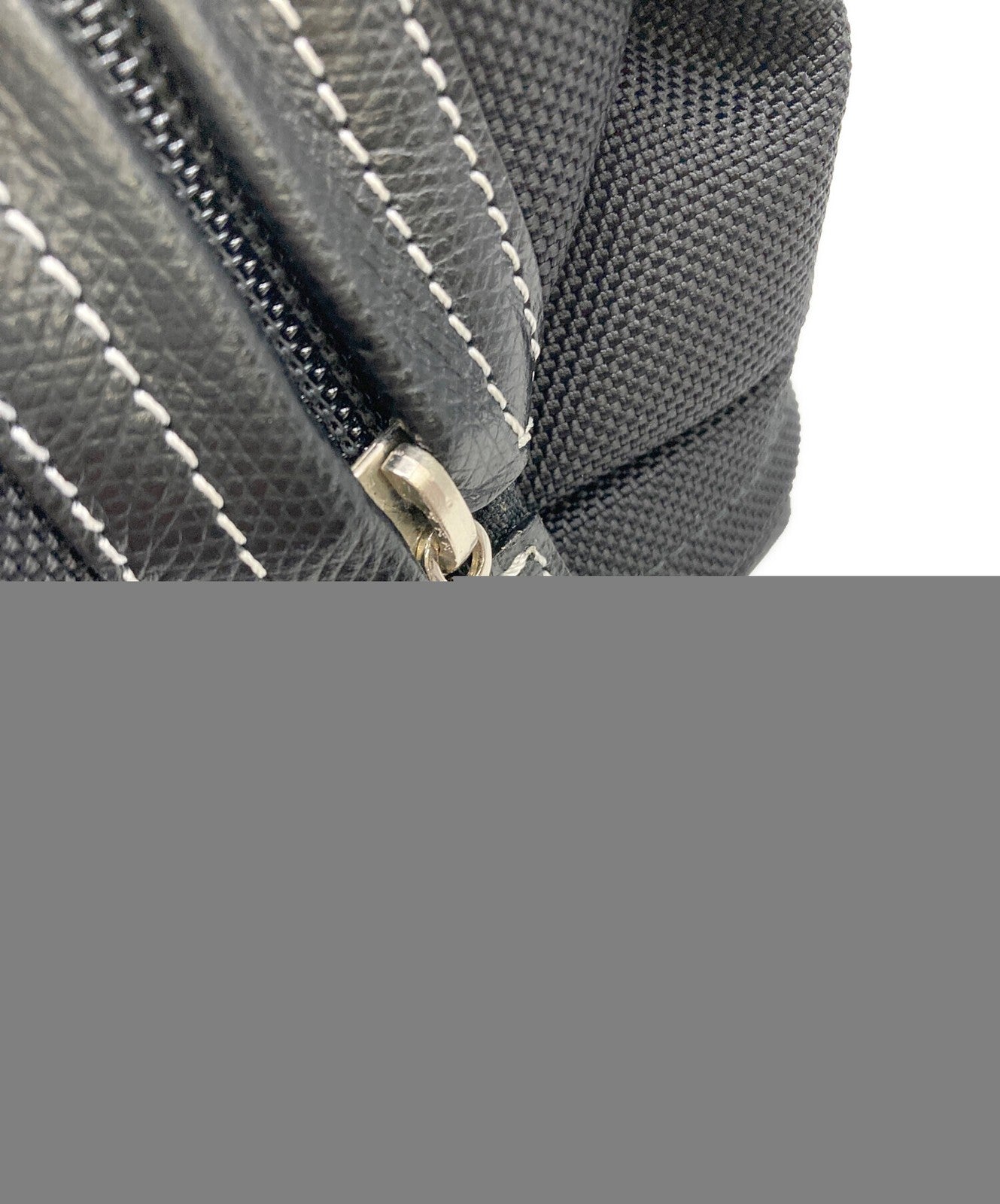 Montblanc Clutch Bag Second Bag Black Authentic