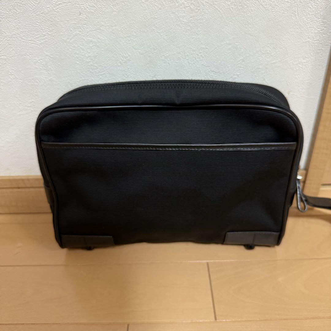 Montblanc Clutch Bag Second Bag Black Authentic