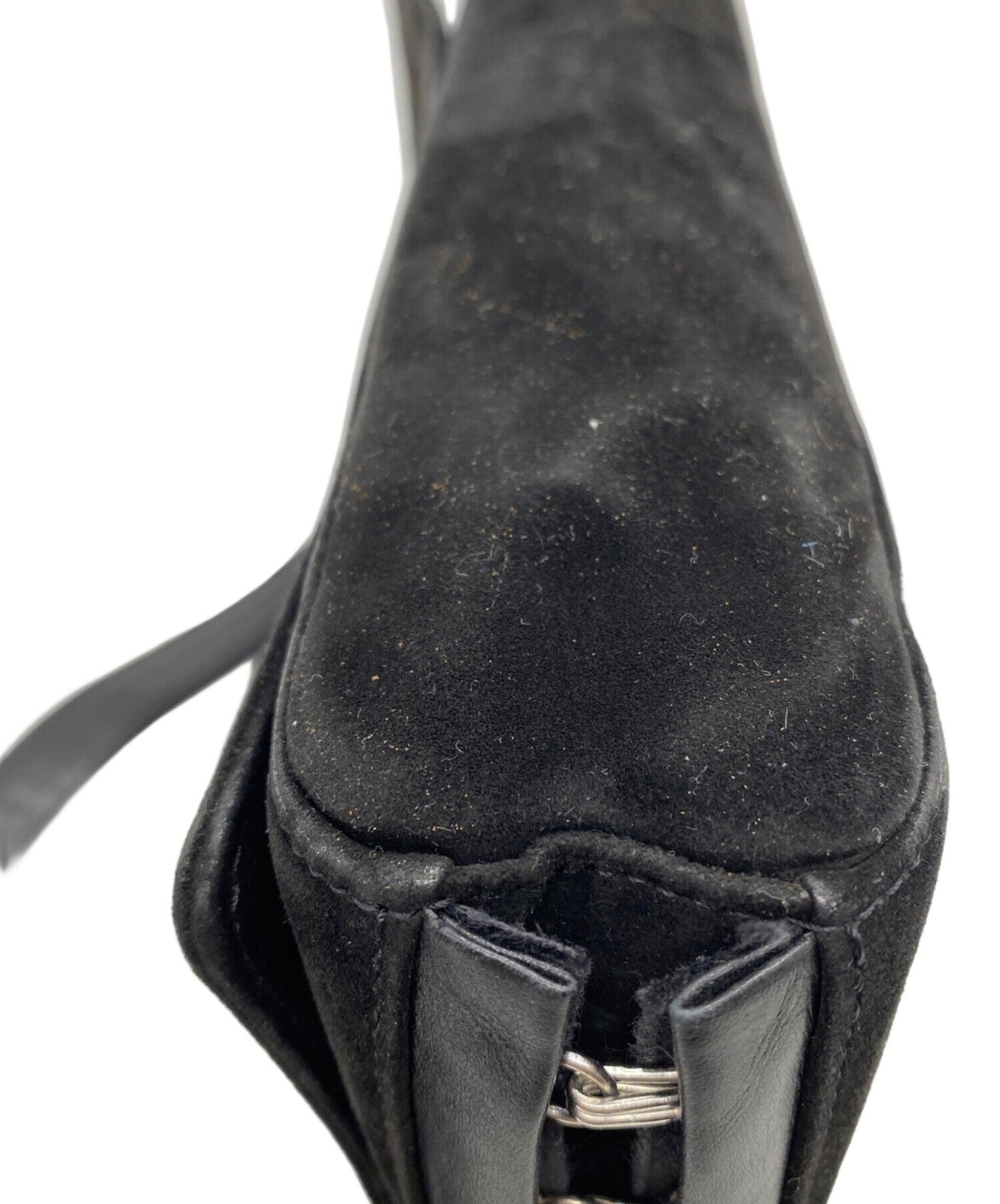 VERSACE Shoulder Bag Purse Black Authentic
