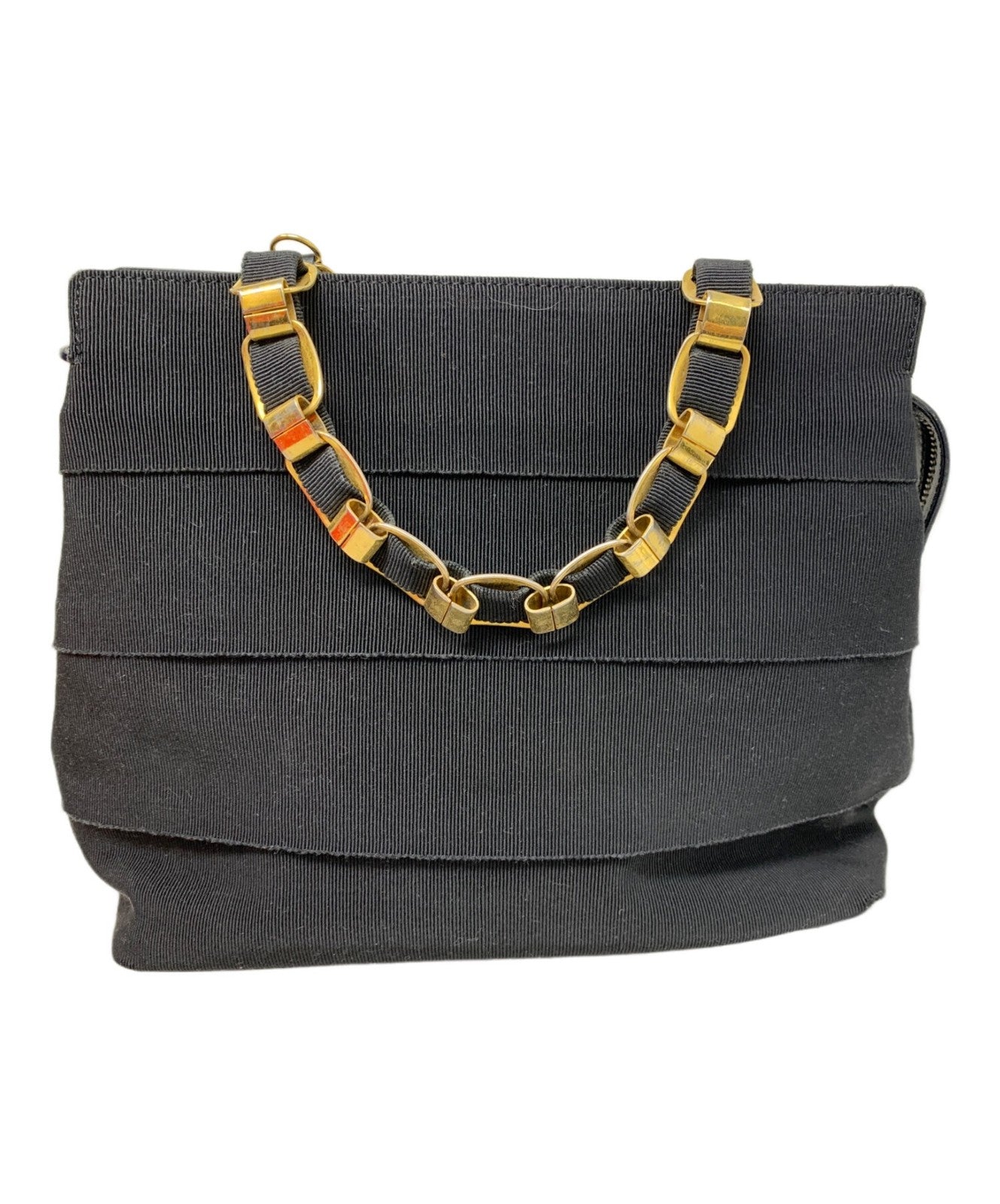 Salvatore Ferragamo Hand Bag Tote Purse Black Authentic