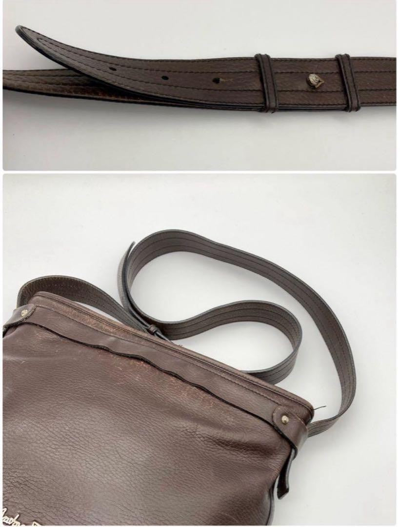 Salvatore Ferragamo Shoulder Bag Purse Brown Authentic