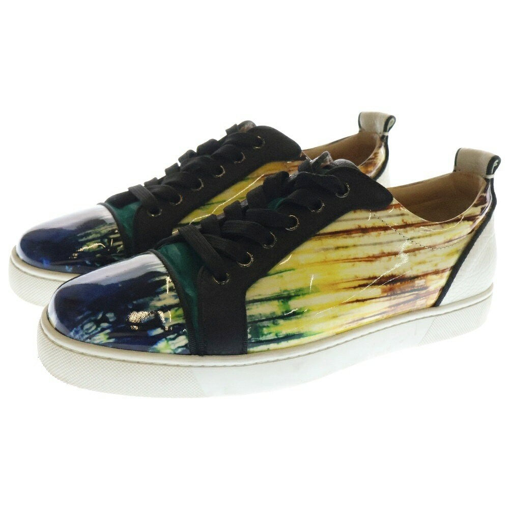 Christian Louboutin Sneakers Shoes Low-Cut EU 41.5 US 8.5 Multicolor Authentic