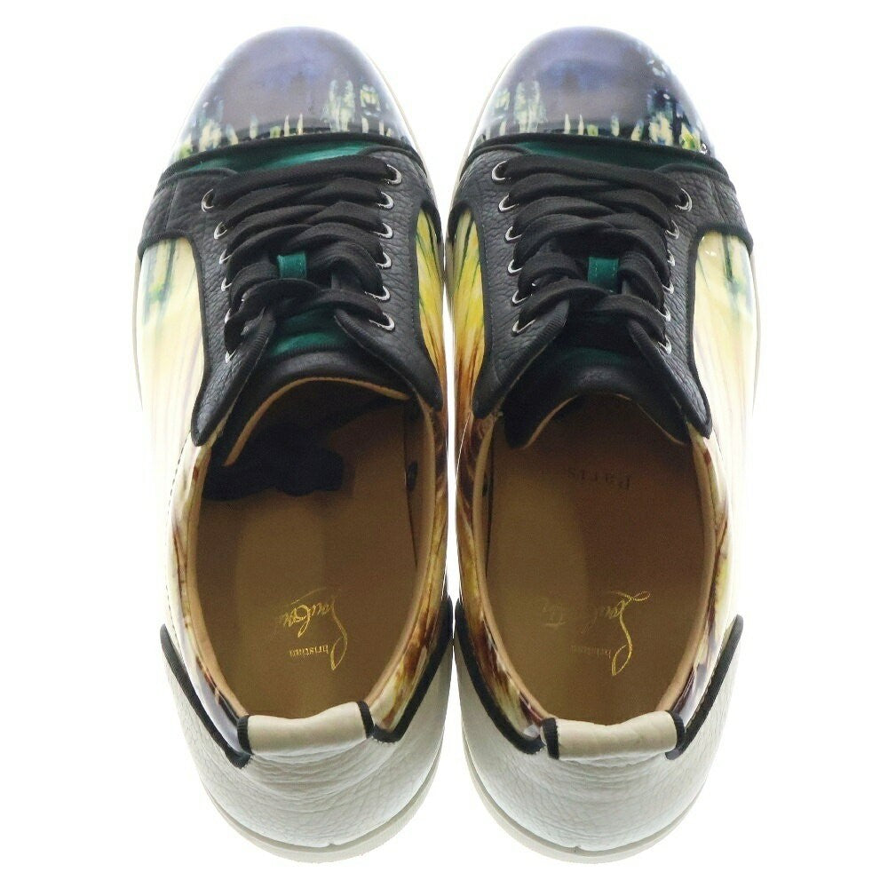 Christian Louboutin Sneakers Shoes Low-Cut EU 41.5 US 8.5 Multicolor Authentic