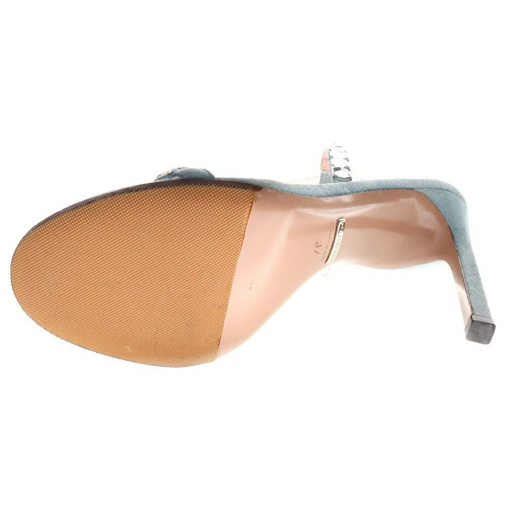 GUCCI Shoes Pumps Heel EU 37 US 7 Blue Authentic