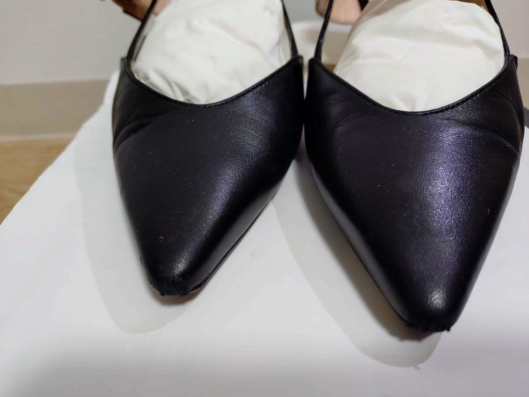 GUCCI Shoes Pumps Heel EU 35 US 5 Black Authentic