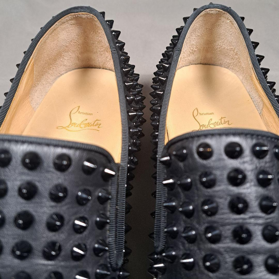 Christian Louboutin Sneakers Shoes Low-Cut Studs EU 44 US 11 Authentic