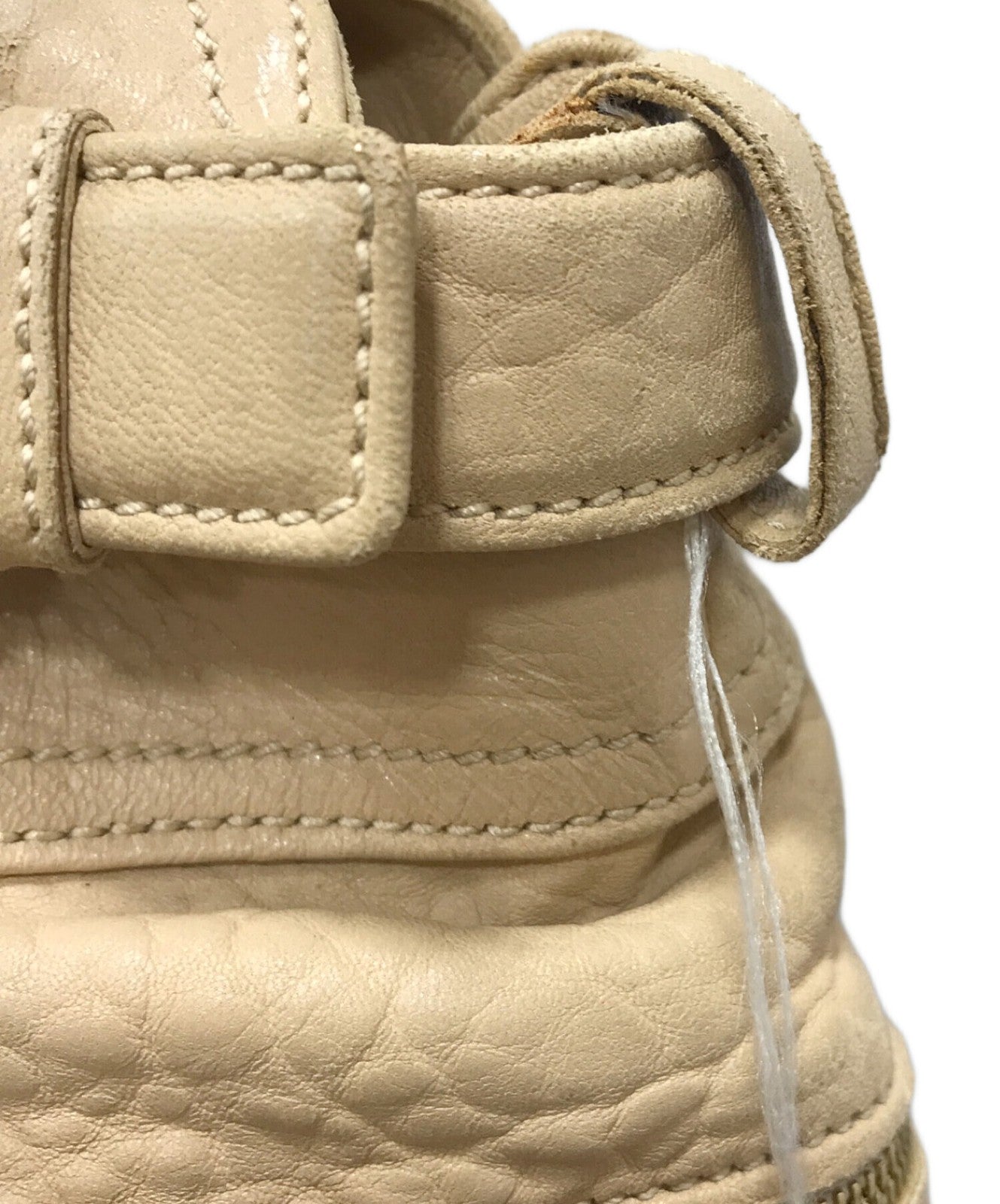Salvatore Ferragamo Hand Bag Tote Purse Gancini Beige Authentic