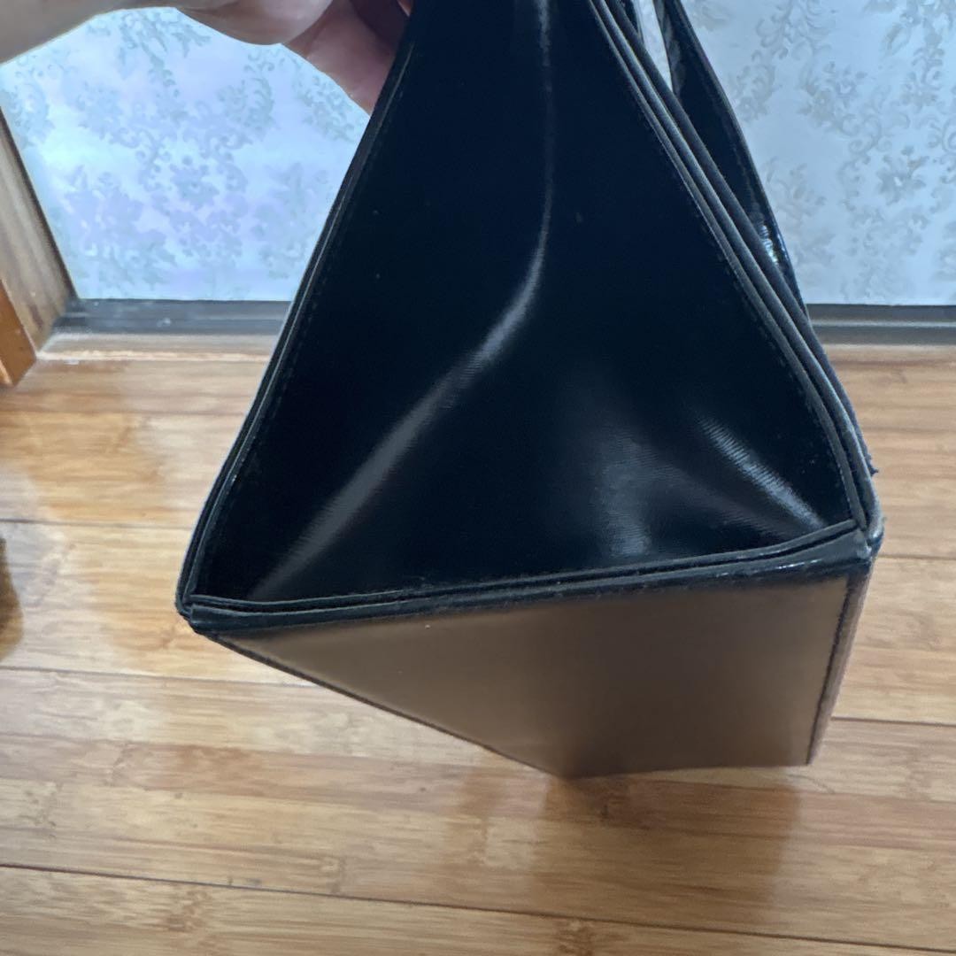 Saint Laurent Hand Bag Tote Purse Black Authentic