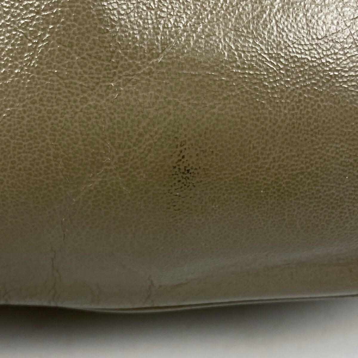 Saint Laurent Hand Shoulder Bag Tote Purse 2way Logo Leather Beige Authentic