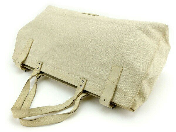 MIU MIU Hand Bag Tote Purse Logo Beige Authentic
